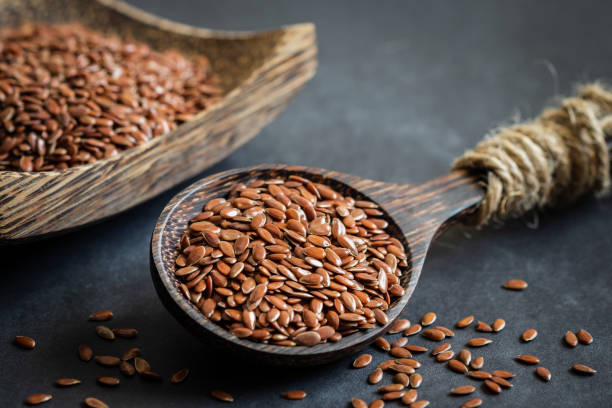 Flaxseed powder is good for controlling hypothyroidism