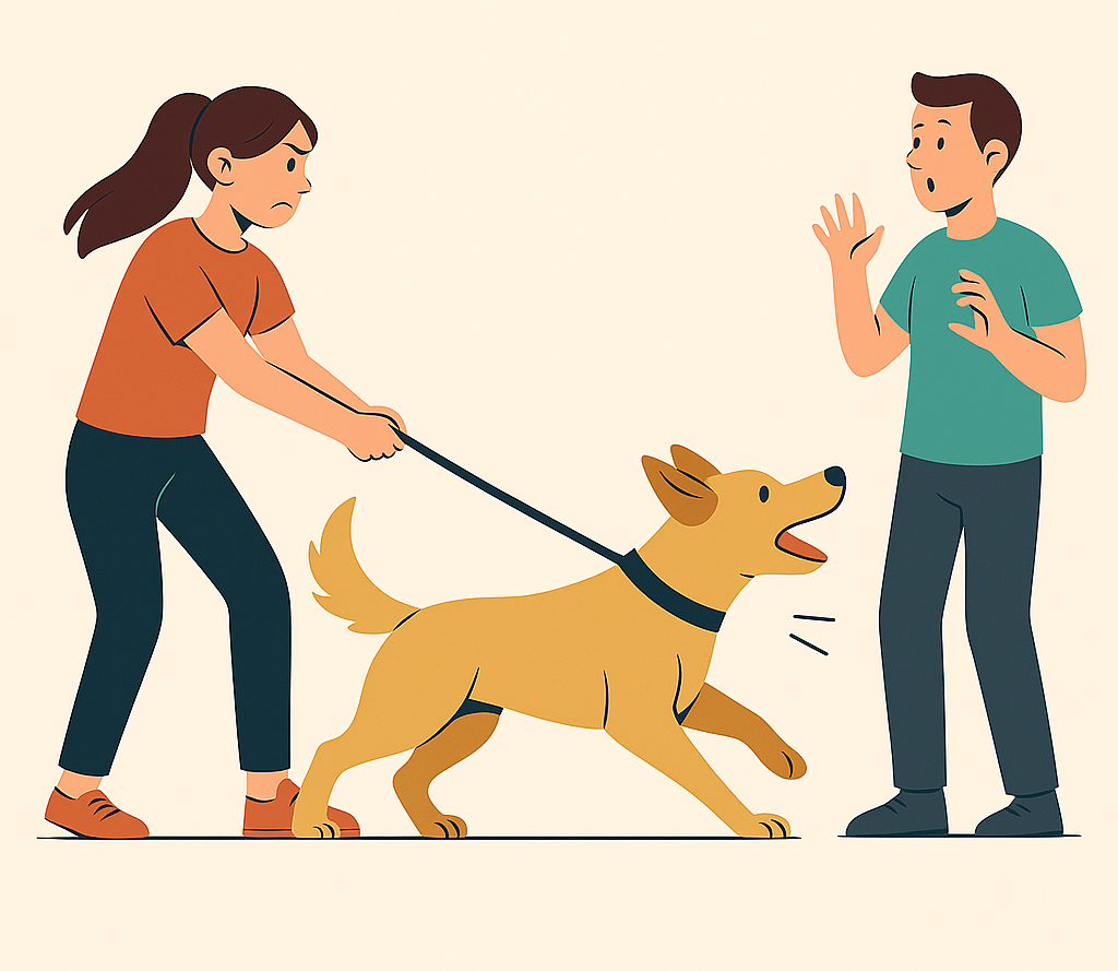 managing my leash reactive dog
