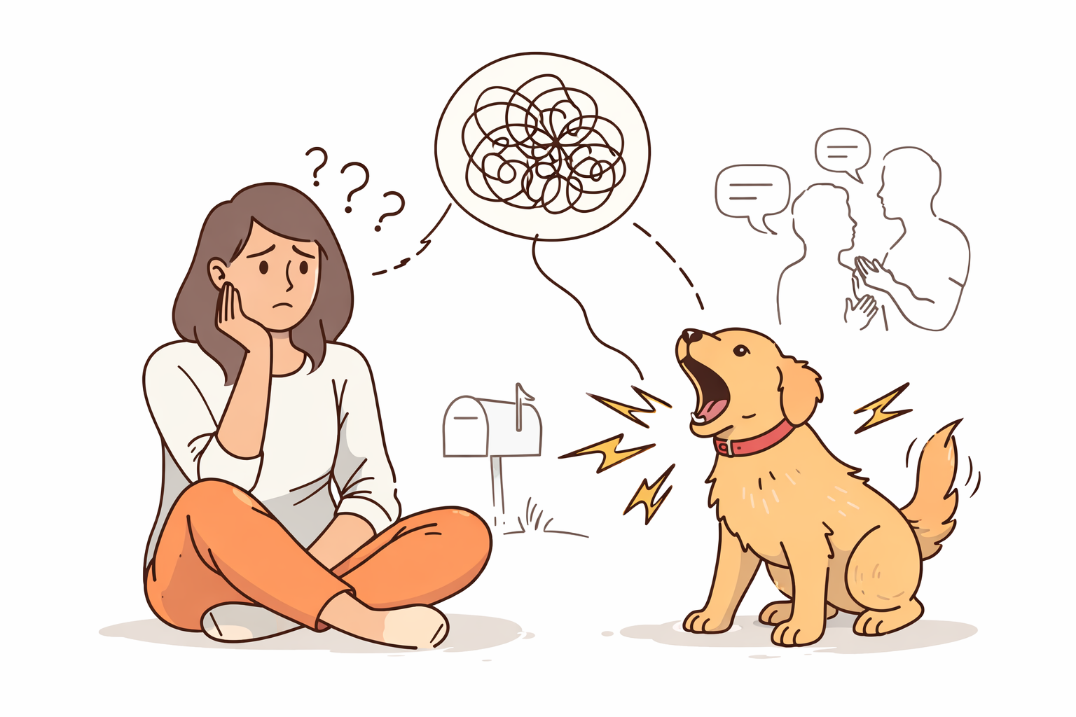 reactive dog barks at everything